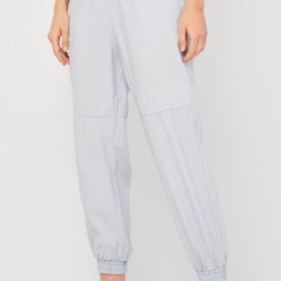 Zara Blue Jogger Fit High Rise Pants- New With‎ Tags - Picture 1 of 8